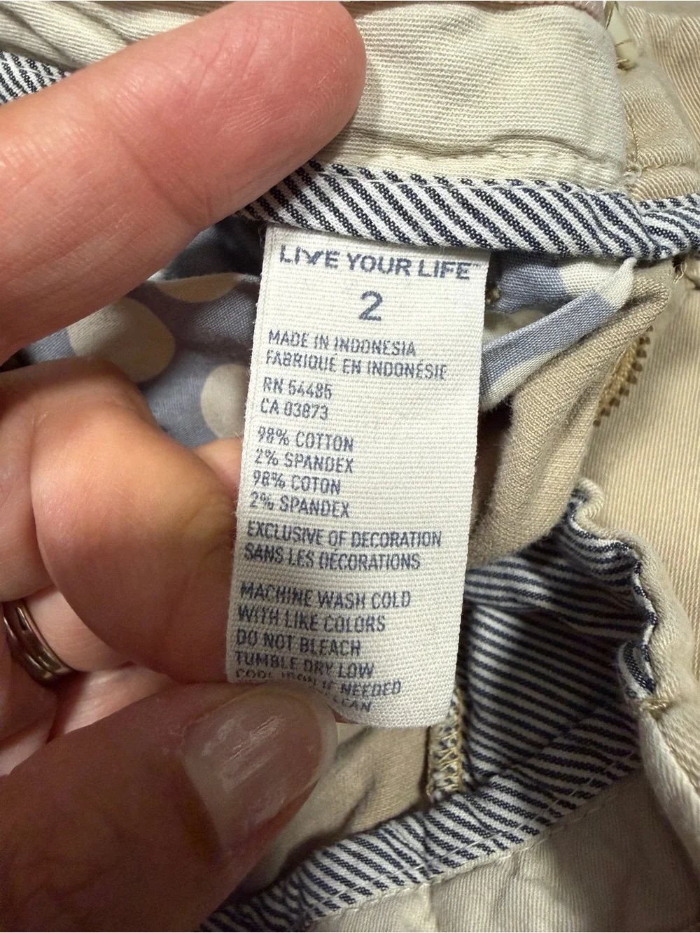 American Eagle Outfitters Women’s Boot Cut Jeans in Khaki
